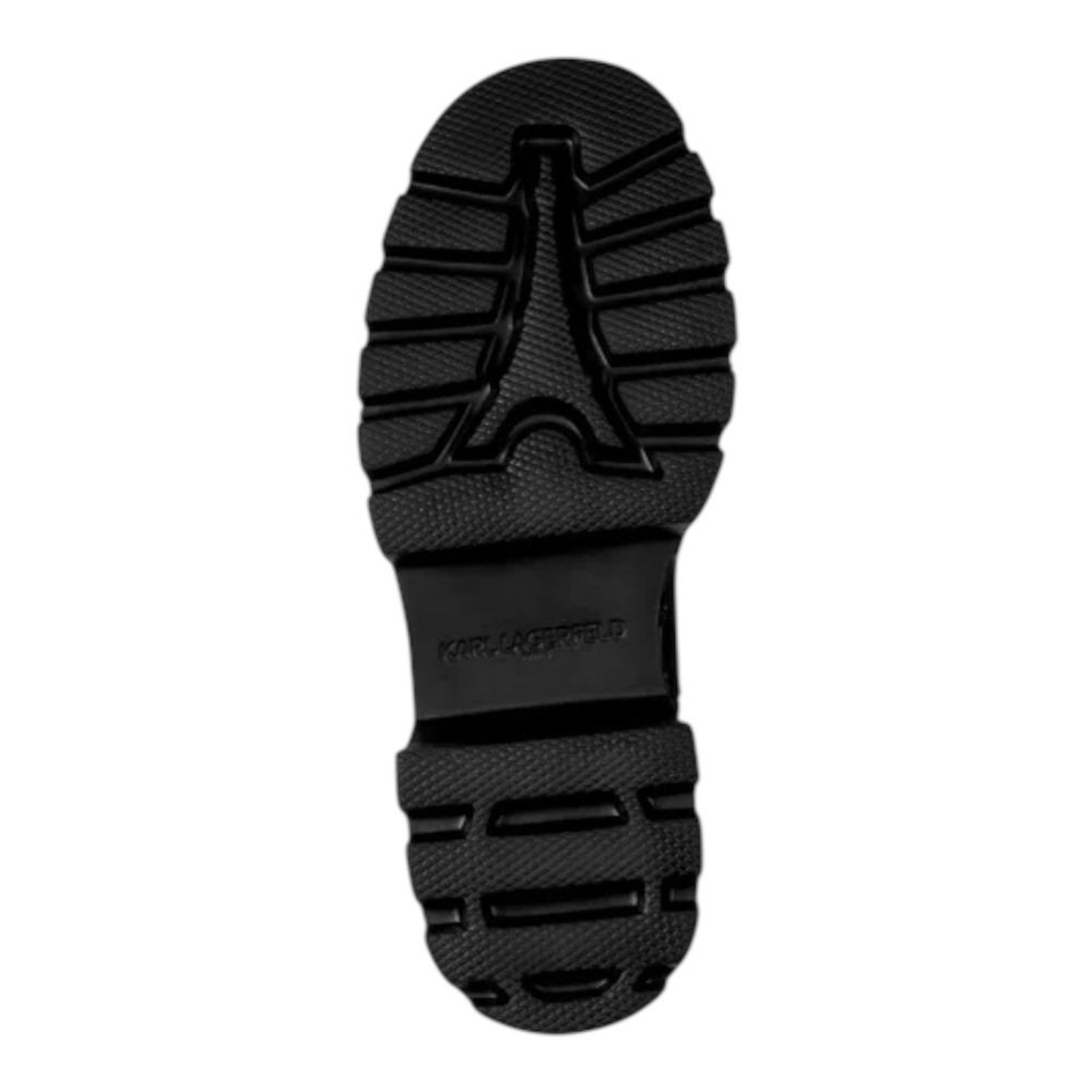 Karl Lagerfeld Black Heart Embellished Women's Boots - Picture 4 of 6